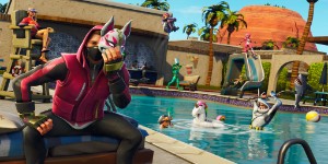 Fortnite Battle Royale Wallpaper Season 5 poolside party